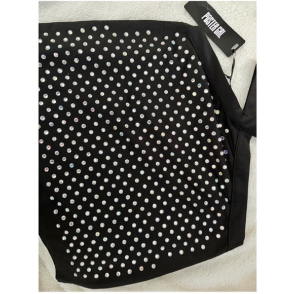 DIAMOND MINI SKIRT - Picture 5 of 5